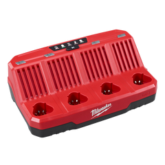 MILWAUKEE M12 4 BAY CHARGER - M12C4