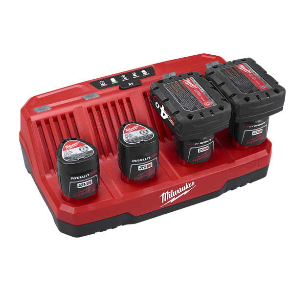 MILWAUKEE M12 4 BAY CHARGER - M12C4