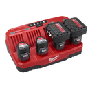 MILWAUKEE M12 4 BAY CHARGER - M12C4