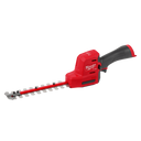 This is an image of a Milwaukee M12 Fuel cordless hedge trimmer, showcasing quality power tools at Kennedys Welding Supplies in Derwent Park, TAS, offering tool shop, welding specialists, and power tool repairs.