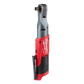 MILWAUKEE M12 FUEL BRUSHLESS 1/2 IMPACT RATCHET - M12FIR12-0