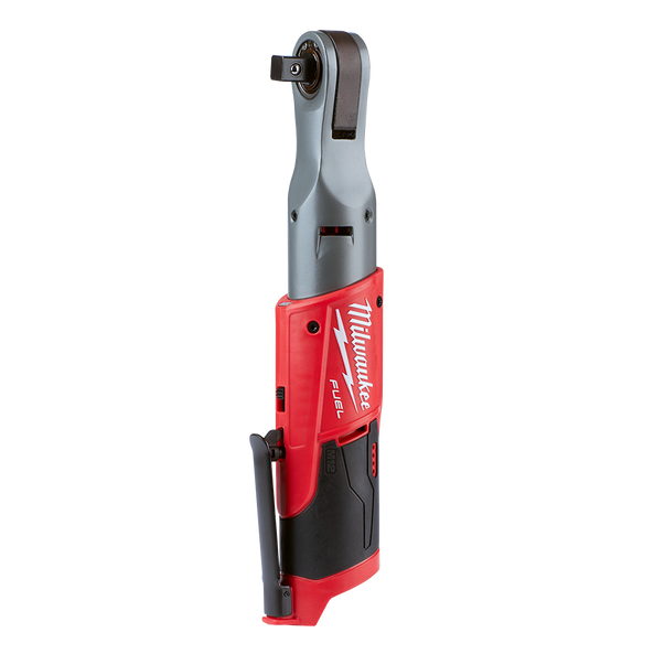 This is an image of a Milwaukee Fuel cordless ratchet tool from Kennedys Welding Supplies, Derwent Park TAS, tool shop and welding specialists