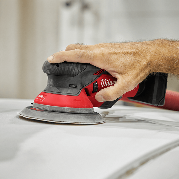 MILWAUKEE 12V FUELÃ´ 150MM (2.5MM) RANDOM ORBITAL SANDER - M12FROS250