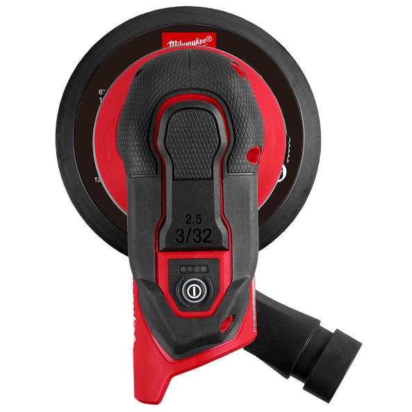 MILWAUKEE 12V FUELÃ´ 150MM (2.5MM) RANDOM ORBITAL SANDER - M12FROS250