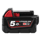 MILWAUKEE M18 REDLITHIUM BATTERY 5.0AH - M18B5