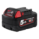 MILWAUKEE M18 REDLITHIUM BATTERY 5.0AH - M18B5