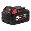MILWAUKEE M18 REDLITHIUM BATTERY 5.0AH - M18B5
