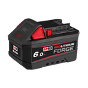 This is an image of Milwaukee M18 REDLITHIUM Forge 6.0Ah battery pack at Kennedys Welding Supplies Derwent Park TAS, welding specialists and tool shop