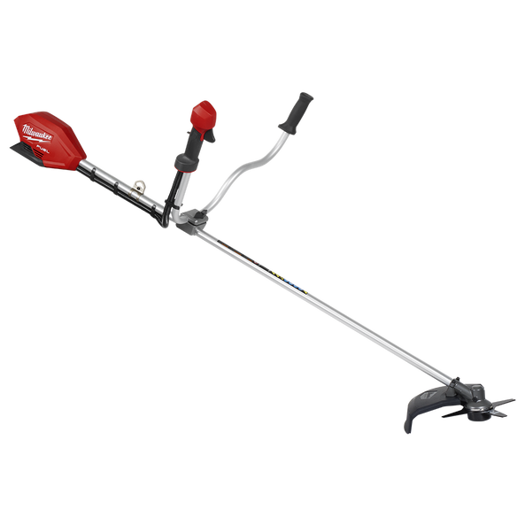 This is an image of a Milwaukee M18 FUEL line trimmer displayed by Kennedys Welding Supplies in Derwent Park, TAS, offering tool shop, power tool repairs, and welding specialists.