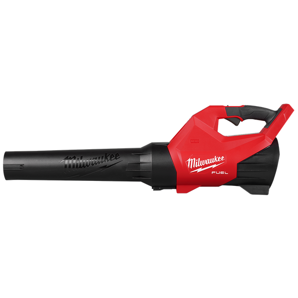 This is an image of a Milwaukee Fuel cordless leaf blower, offered by Kennedys Welding Supplies in Derwent Park, Tasmania, specializing in tool shop, laser cutting, power tool repairs, and welding services.