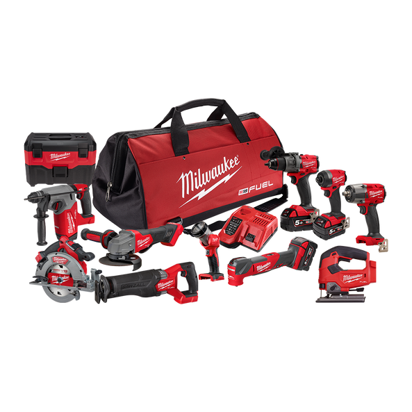 MILWAUKEE M18 FUEL 11 PCE POWER PACK - M18FPP11A3503B