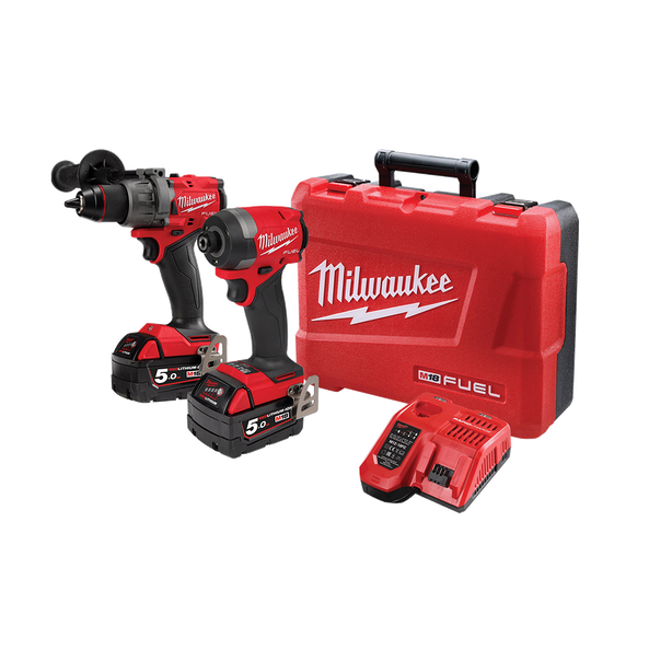 MILWAUKEE M18 FUELÃ´ 2 PIECE POWER PACK 2AA3 - M18FPP2AA3502C