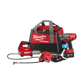 MILWAUKEE M18 FUEL 2PCE KIT (M18GG M18ONEFHIWF34) - M18FPP2F2-502P