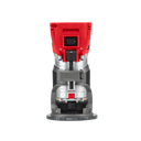 This is an image of a red and silver Milwaukee M18FTR-0 power tool front view featured by Kennedys Welding Supplies in Derwent Park, TAS, offering tool shop and welding specialist services