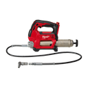 This is an image of a Milwaukee cordless grease gun tool at Kennedys Welding Supplies in Derwent Park TAS, offering tool shop and welding specialist services