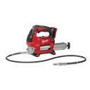 This is an image of a red Milwaukee power tool with hose, offered by Kennedys Welding Supplies in Derwent Park TAS, specializing in tool shop, power tool repairs, and welding services
