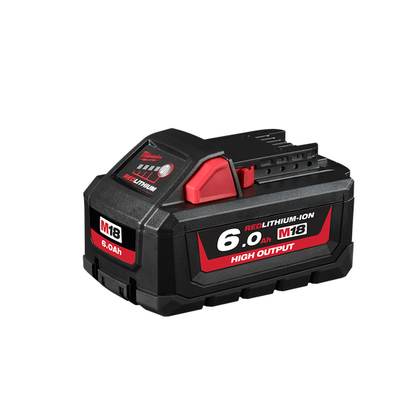 MILWAUKEE M18 6.0AH HP REDLITHIUM-ION BATTERY - M18HB6