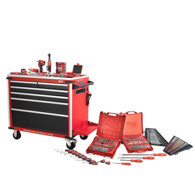 218 PCE AUTOMOTIVE MILWAUKEE ROLL CAB STARTER TOOL KIT A1 - MTK218A1S