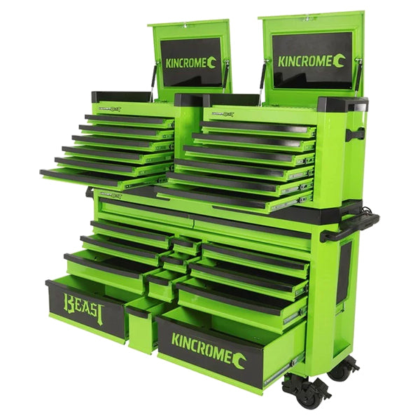 KINCROME 1007 PCE 26 DRAW CONTOUR WORKSHOP BOX 60" GREEN