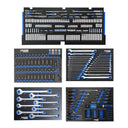 This is an image of Kincrome Evolution tool sets including ratchets, wrenches, sockets, and screwdrivers at Kennedys Welding Supplies in Derwent Park TAS