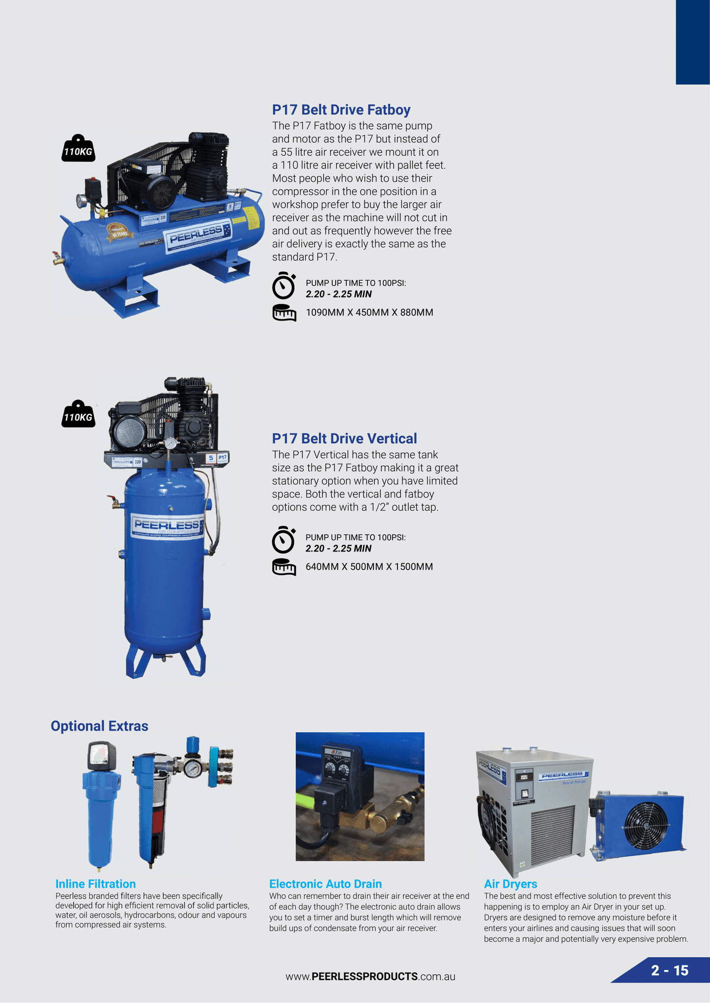 Peerless P17 Single Phase Vertical