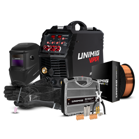 VIPER 165 BUNDLE (HELMET, GLOVES, WIRE, CONSUMABLES)