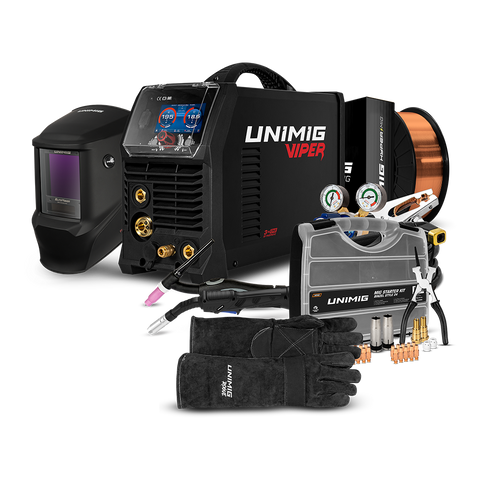VIPER 195 BUNDLE (HELMET, GLOVES, WIRE, CONSUMABLES)