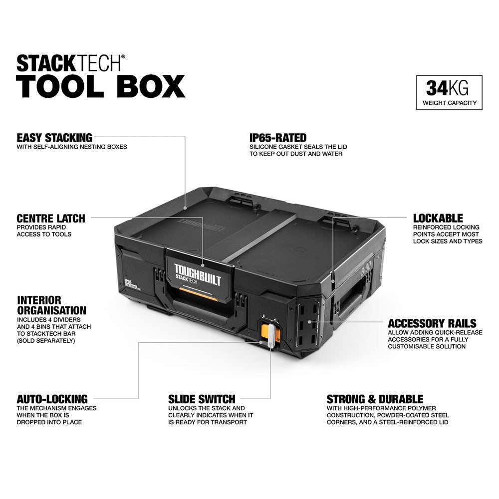 TOUGHBUILT STACKTECH TOOL BOX
