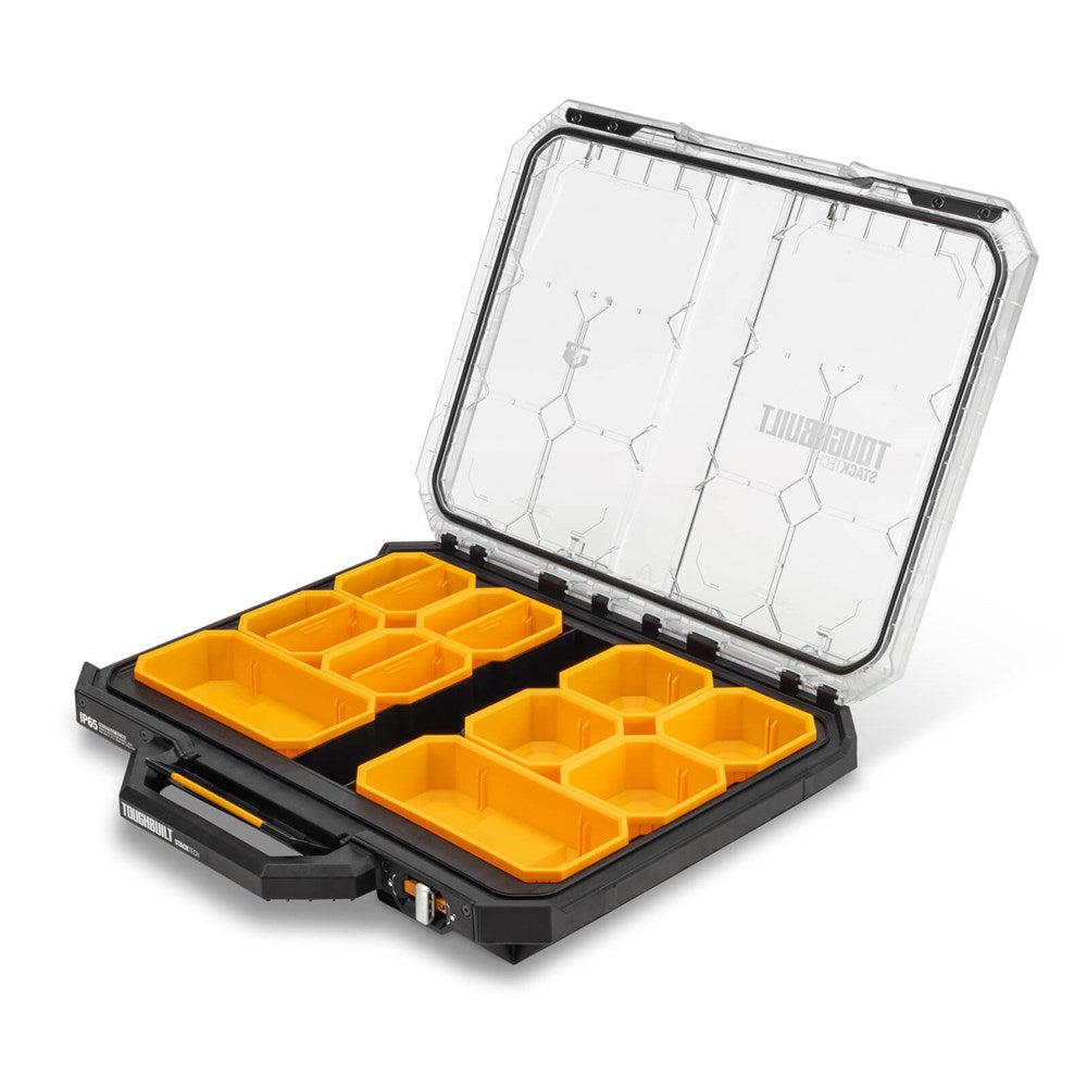 TOUGHBUILT STACKTECH LOW PROFILE ORGANISER (Similar to Milwaukee PACKOUT™ 48228431)