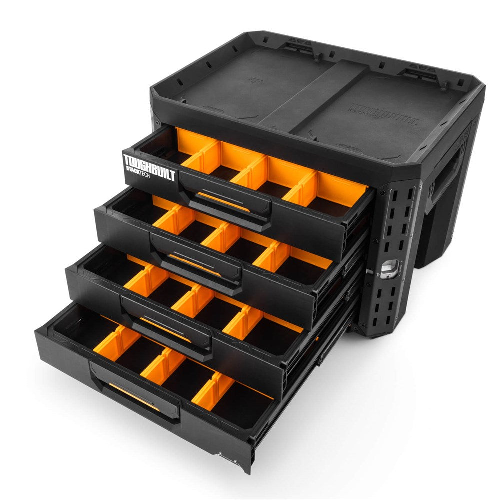 TOUGHBUILT STACKTECH XL 4 DRAWER TOOL BOX
