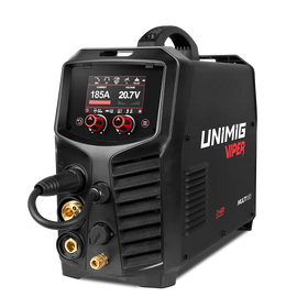 VIPER MULTI 185 MIG/TIG/MMA WELDER "Single pulse MIG programs & high-frequency DC TIG MIG Smart-Set weld modes"