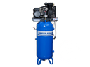 This is an image of a blue Peerless air compressor at Kennedys Welding Supplies in Derwent Park TAS, offering welding, tool shop, and power tool repairs