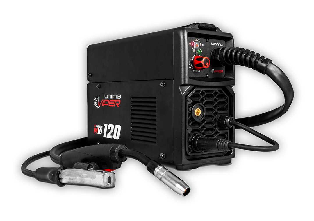 This is an image of a UNIMIG Viper Synergic MIG 120 welder at Kennedys Welding Supplies, Derwent Park TAS, welding specialists and tool shop