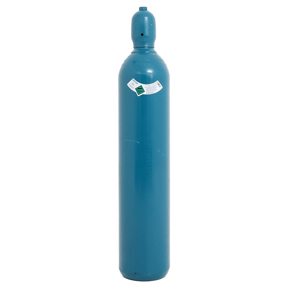 This is an image of a blue welding gas cylinder from Kennedys Welding Supplies in Derwent Park TAS, offering tool shop and welding services