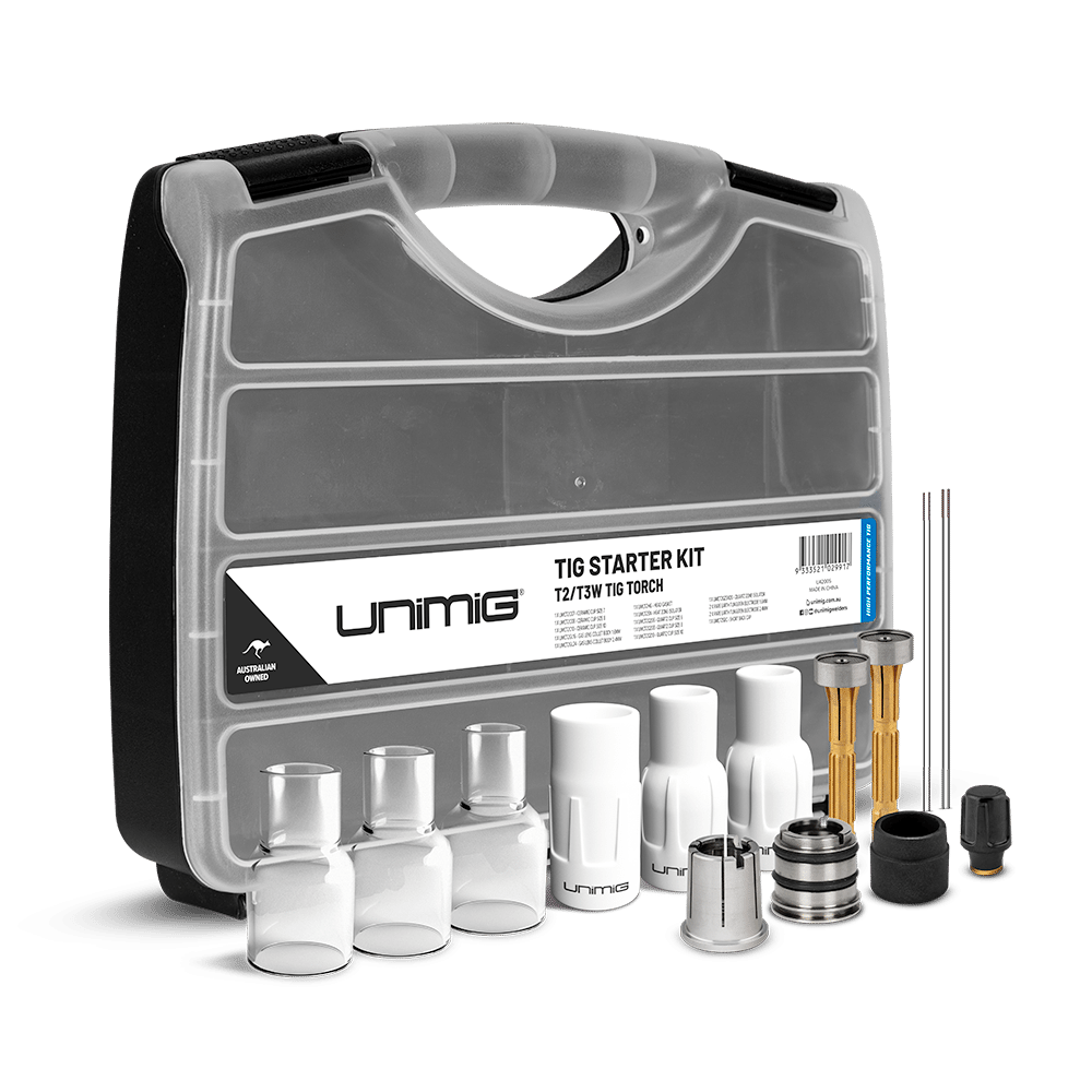 Unimig T2/t3 Tig Torch Lens Starter Kit