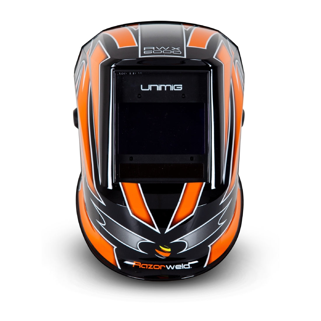 UNIMIG ORANGE RAZOR WELDING HELMET