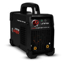 This is an image of a black Unimig Viper Inverter MMA 140 welding machine at Kennedys Welding Supplies in Derwent Park TAS, offering tool shop and welding specialists services.