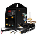 This is an image of a Jasic Razor 200 welding machine with attached cables and regulator, offered by Kennedys Welding Supplies in Derwent Park TAS, specializing in tool shop and welding services.